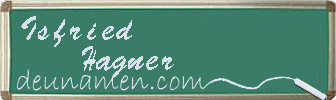 Isfried Hagner Visitenkarte